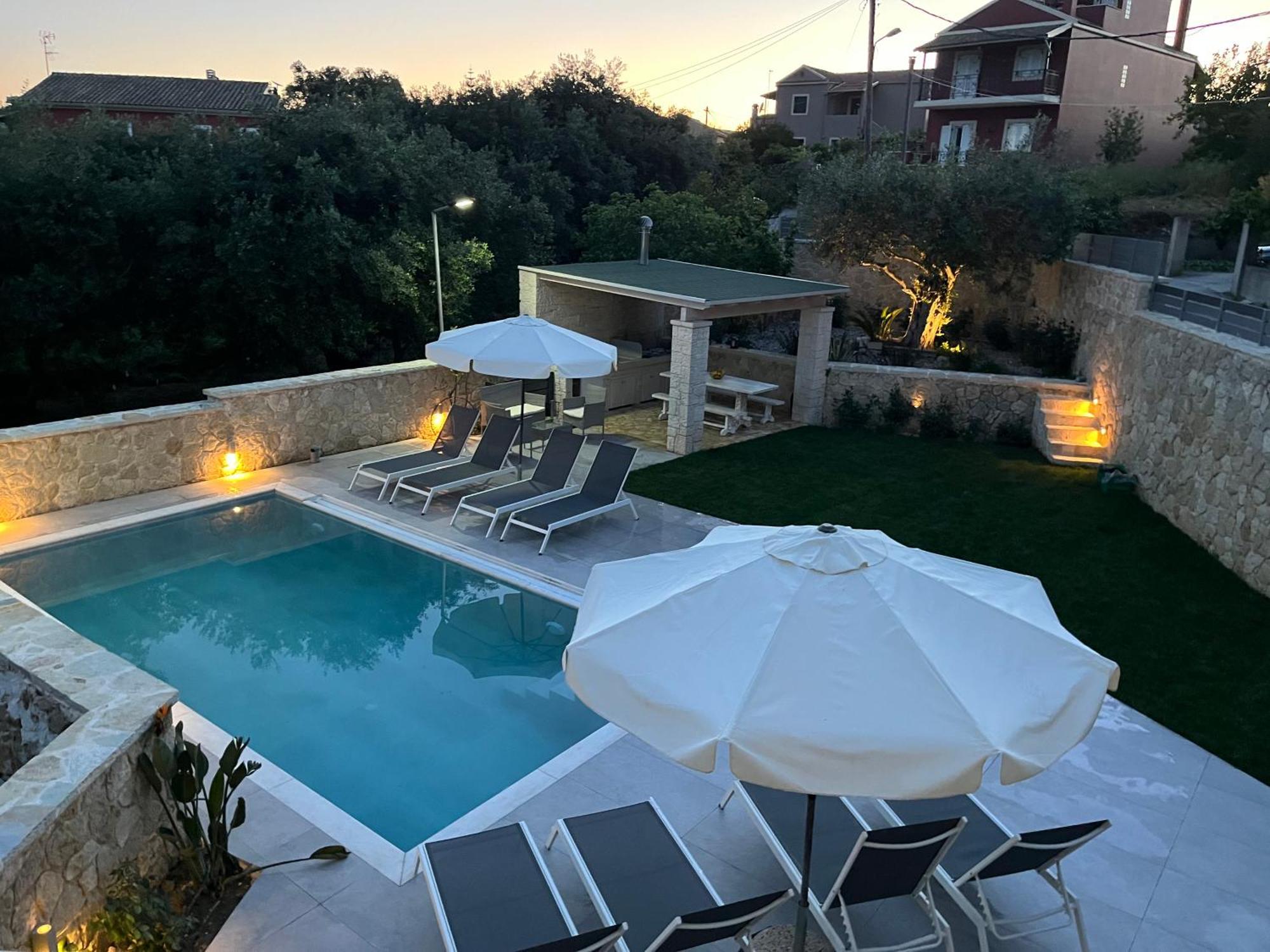 Villa Eoli Corfu Agios Prokopios  Exteriör bild